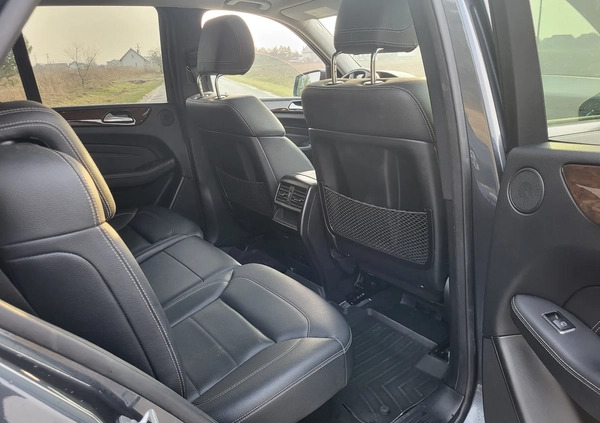Mercedes-Benz ML cena 93500 przebieg: 53800, rok produkcji 2012 z Blachownia małe 407